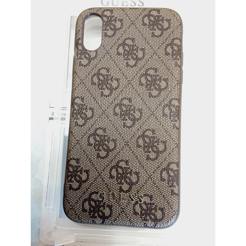 GUESS Phone Case IPHONE X NEW Brown
